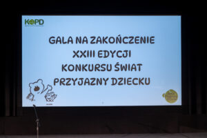 23 Gala Konkursu "Swiat przyjazny dziecku"