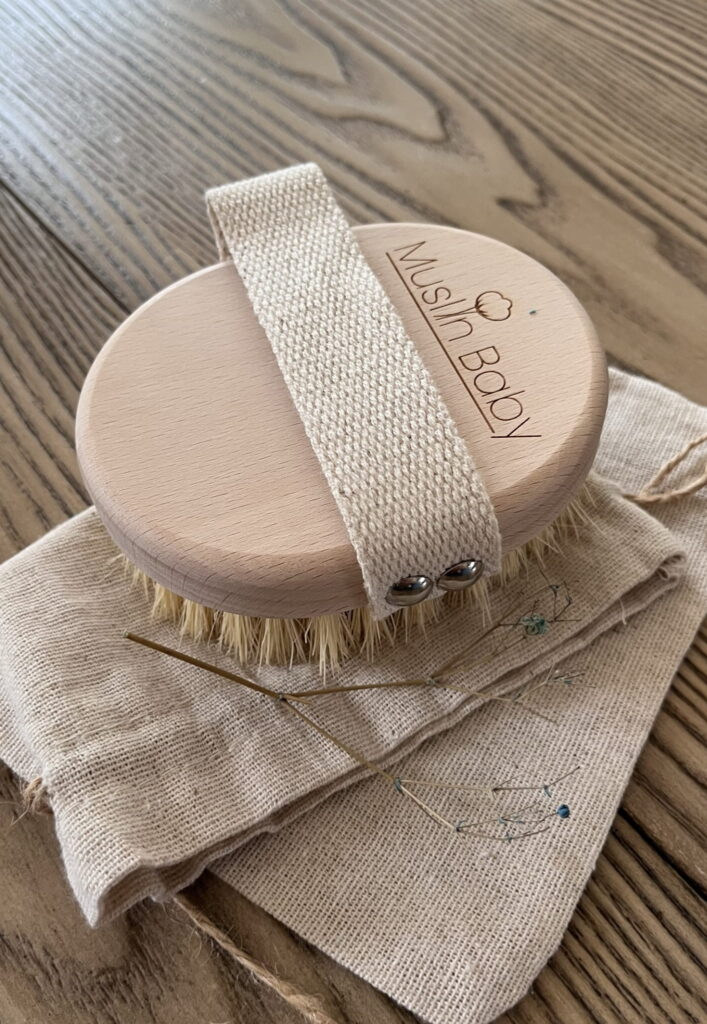 Myjka i szczotka dla niemowląt