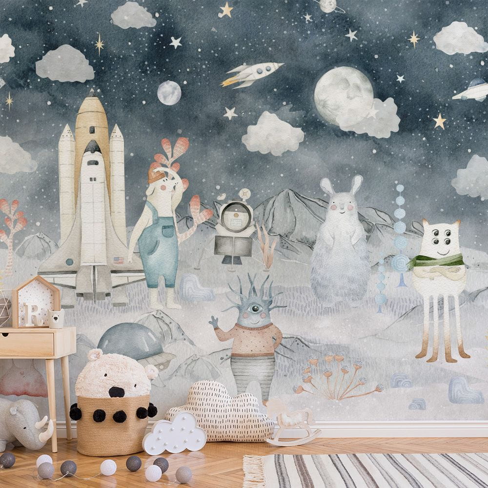 Yokodesign W10 Kosmos - tapeta dla dzieci z motywem kosmosu