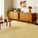 panele winylowe, salon w stylu mid modern century